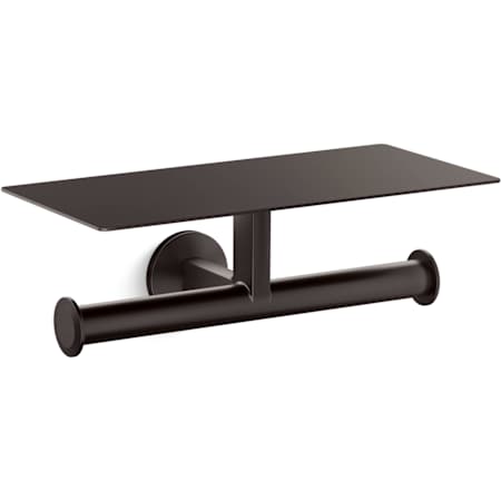 Kohler Components Wall Mounted Euro Toilet Paper Holder Brushed Graphite
