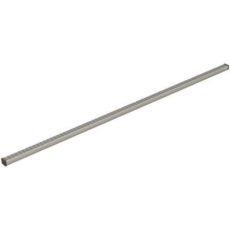 Kohler 1-1/4" x 60" Linear Drain Grate With Lattice Pattern Anodized Brushed Nickel