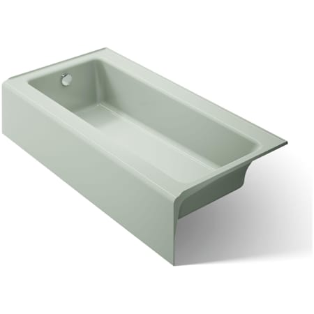 Kohler Bellwether 60" Alcove Soaking Tub with Left Drain Aspen Green