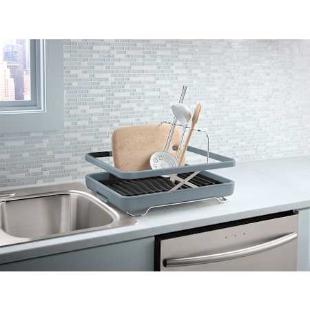 Kohler-K-8631-Utencil Holder in Use - Blue