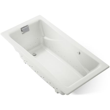 Kohler Tea-For-Two 72" Drop In Cast Iron Air Tub with Reversible Drain and Overflow Dune