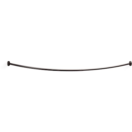 Kohler Expanse 60" - 72" Adjustable Curved Shower Rod with Contemporary Design Brushed Graphite