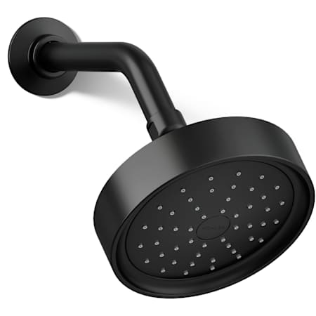 Kohler Purist 1.5 GPM Single Function Shower Head Matte Black