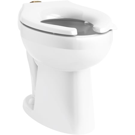 Kohler Highcliff Ultra Elongated Chair Height Toilet Bowl Only with Bedpan Lugs - Less Seat White