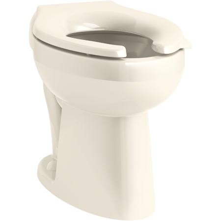Kohler Highcliff Ultra Elongated Toilet Bowl Only with Rear Spud - Less Seat Almond