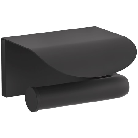 Kohler Avid Wall Mounted Euro Toilet Paper Holder Matte Black