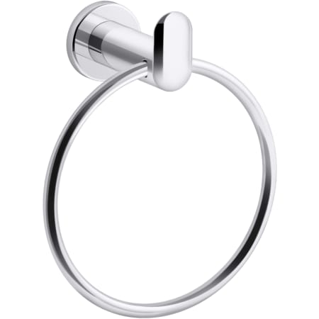 Kohler Kumin 5-13/16" Wall Mounted Towel Ring Polished Chrome