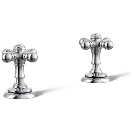Kohler Artifacts Cross Handles Polished Chrome