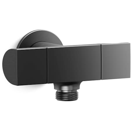 Kohler Exhale Wall Supply Elbow with Bracket and Volume Control Brushed Graphite