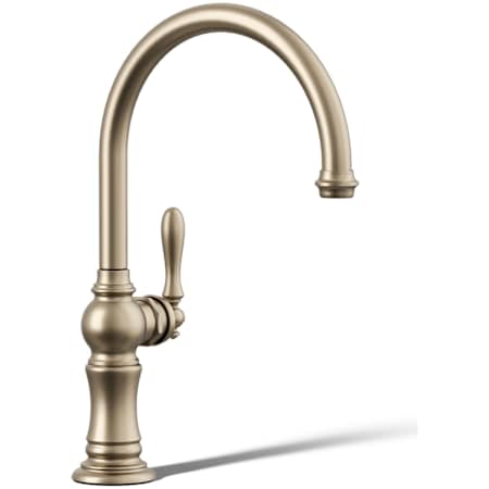 Kohler Artifacts 1.5 GPM Single Hole Kitchen Faucet Vibrant Brushed Bronze