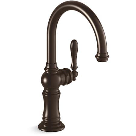 Kohler Artifacts 1.5 GPM Single Hole Kitchen Faucet - Includes Escutcheon Deep Bronze