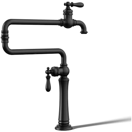 Kohler Artifacts 3.2 GPM Single Hole Pot Filler Matte Black