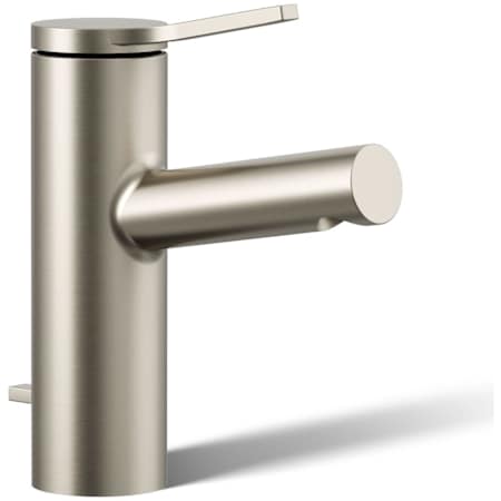 Kohler Elate 1.2 GPM Single Hole Bathroom Faucet with Pop-Up Drain Assembly Vibrant Brushed Nickel