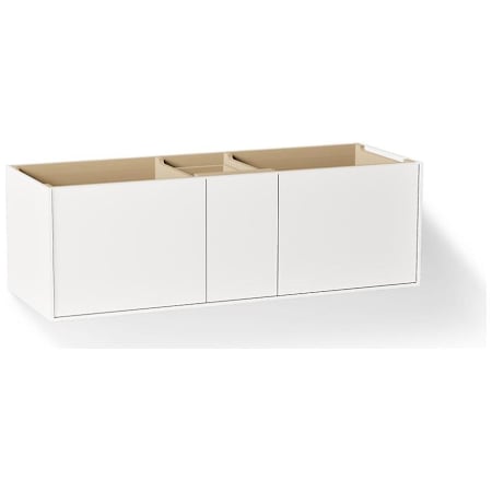 Kohler Jute 60" Vanity Cabinet Only - Wall Mounted / Floating Installation Type Linen White