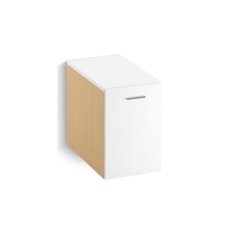 Kohler Jute Full Extension 2-Drawer Bridge Unit Linen White