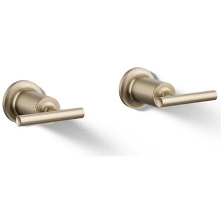 Kohler Purist Deck or Wall Mounted Lever Handles for Tub Faucet Brushed Bronze
