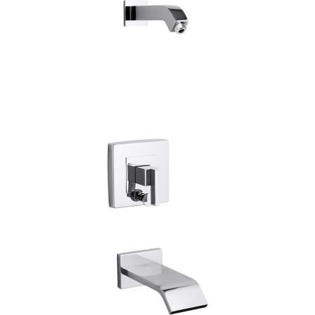 Kohler Loure Tub and Shower Trim Package - Less Shower Head and Rough In Polished Chrome
