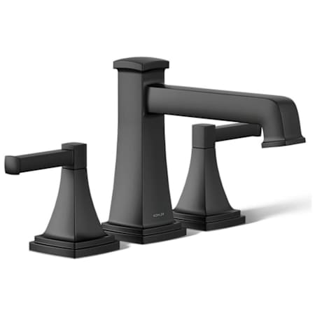 Kohler Riff Deck Mounted Roman Tub Filler Matte Black