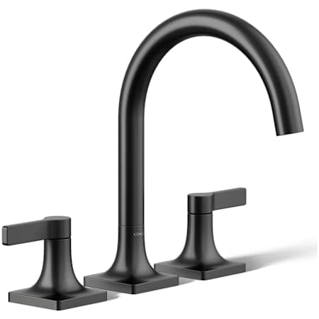 Kohler Venza Deck Mounted Roman Tub Filler Matte Black