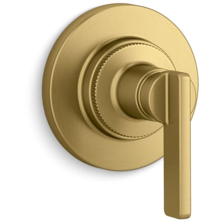 Kohler Castia by Studio McGee Single Handle 3 Function Diverter Valve Trim - Less Valve Vibrant Brushed Moderne Brass