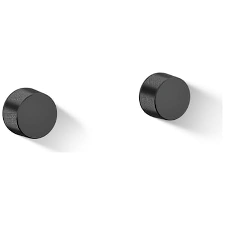 Kohler Components Wall Mounted Knob Handles Trim for Bathroom Faucet Matte Black