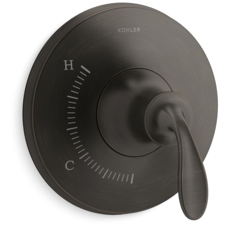 Kohler Bellera Pressure Balanced Valve Trim Only with Single Lever Handle - Less Rough In Oil Rubbed Bronze