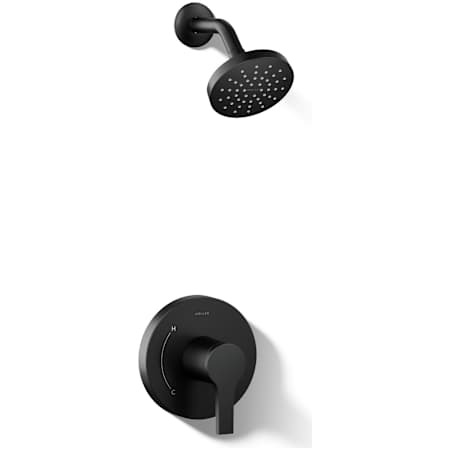 Kohler Elate Shower Only Trim Package with 2.5 GPM Single Function Shower Head Matte Black