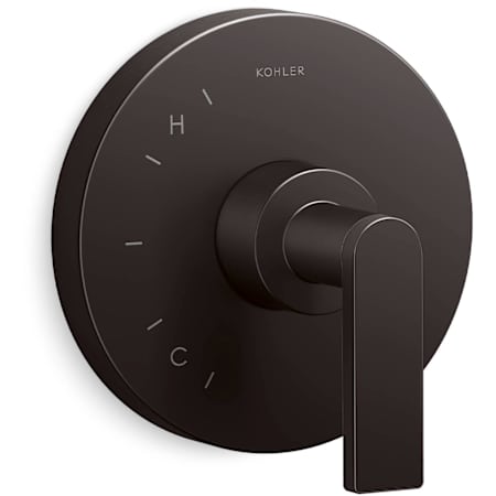 Kohler Composed Pressure Balanced Valve Trim Only with Single Lever Handle - Less Rough In Brushed Graphite