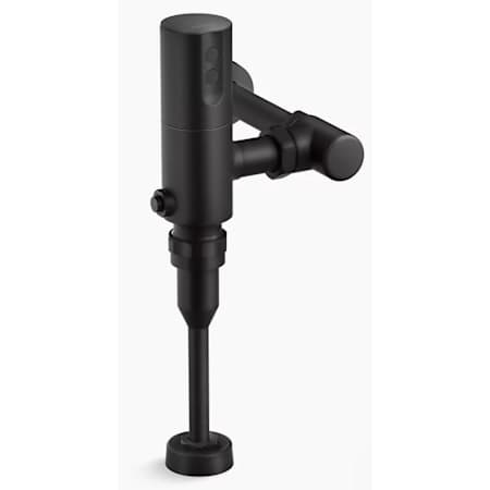 Kohler Mach Tripoint 0.125 GPF Electronic Touchless Urinal Flushometer for 3/4" Top Matte Black