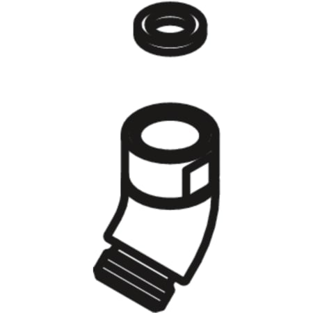 Kohler Replacement Elbow Assembly Oil Rubbed Bronze