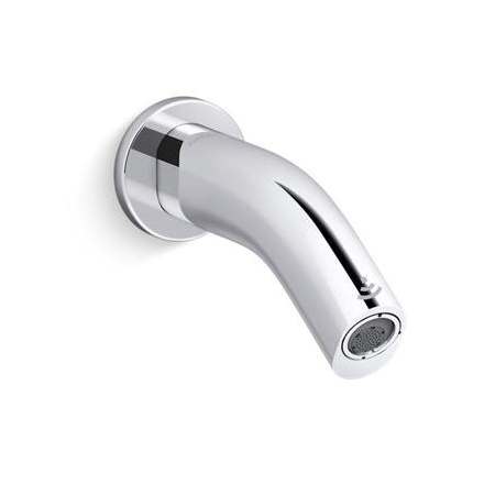 Kohler Oblo 0.5 GPM Wall-Mount Touchless Faucet with Kinesis Sensor Technology, AC-Powered Polished Chrome