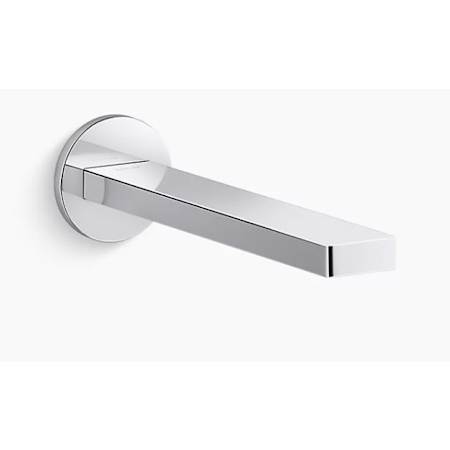 Kohler Composed 0.5 GPM Wall-mount Touchless Bathroom Sink Faucet with Kinesis Sensor Technology Polished Chrome