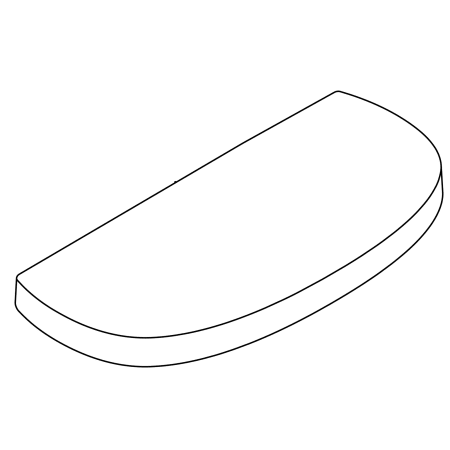 Kohler Toilet Tank Cover White