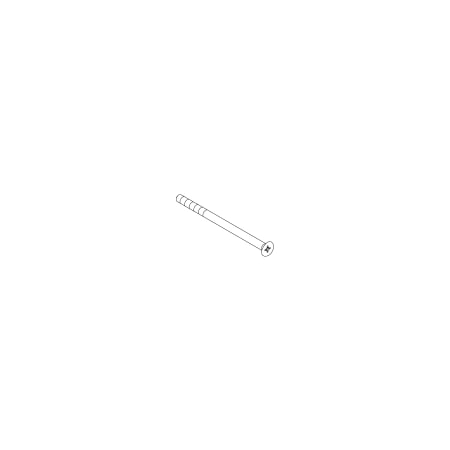 Kohler Replacement Screw, 10-24 x 3.25 Vibrant Bright Nickel