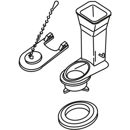 Kohler Flush Valve Assembly N/A