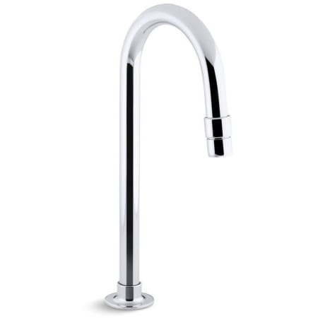 Kohler Triton 2.2 GPM Gooseneck Bathroom Sink Spout with Aerator Polished Chrome