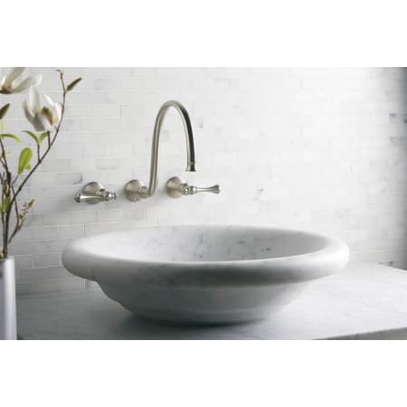 Kohler K-2333-WH Botticelli 16-3/8" Marble Vessel Sink | Ferguson Home