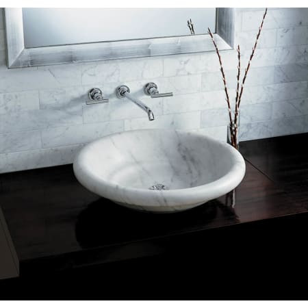 Kohler K-2333-WH Botticelli 16-3/8" Marble Vessel Sink | Ferguson Home