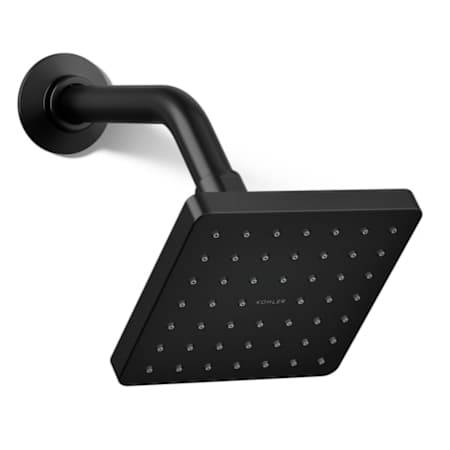Kohler Parallel 1.25 GPM Single Function Shower Head Matte Black