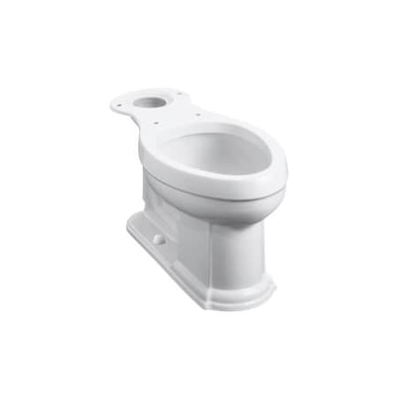 Kohler Devonshire 1.28 GPF Comfort Height Elongated Bowl with 12" Rough-In White