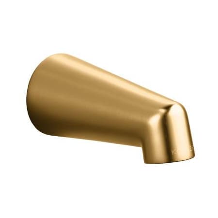 Kohler Solid Brass Standard Non-Diverter Bath Spout Brushed Bronze