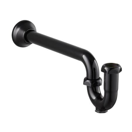 Kohler Adjustable 1-1/4" P-Trap with Long Tubing Outlet Black