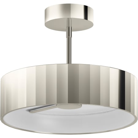 22518-SFLED in Polished Nickel - Light Off