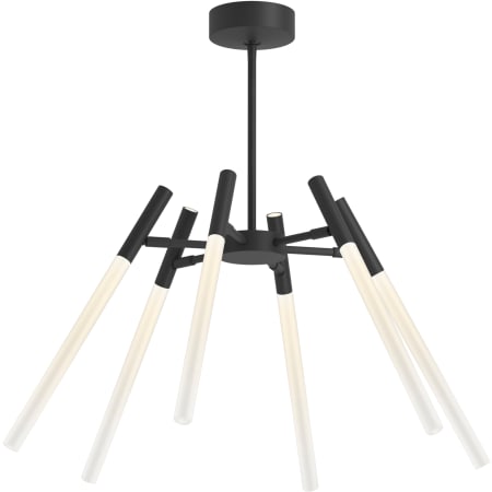 23460-CHLED in Matte Black Adjustable Arms