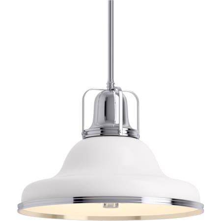 32290-PE03 in White / Polished Chrome - Detail