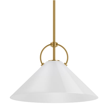 Kohler Lighting Kernen by Studio McGee 18" Wide Pendant Brushed Moderne Brass
