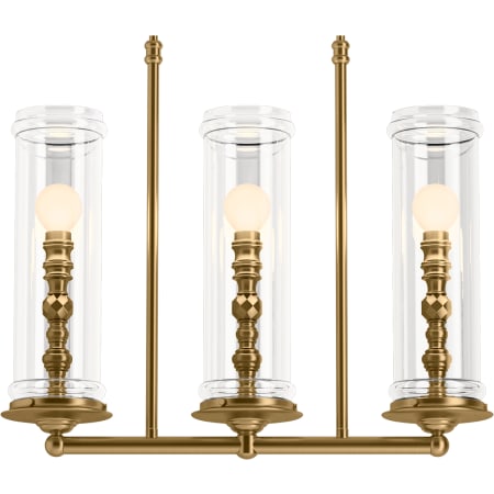 23344-CH03 in Modern Brushed Gold Front View