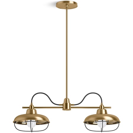 23660-CH02 in Modern Brushed Gold - Off