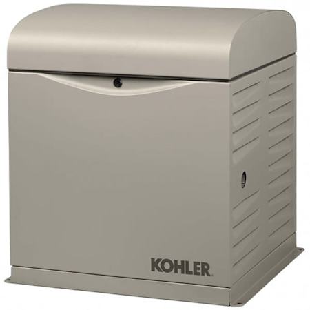 Kohler Power Systems RES Series 10kW (120 / 240V) Single-Phase Air Cooled Multi-Fuel Standby Generator N/A