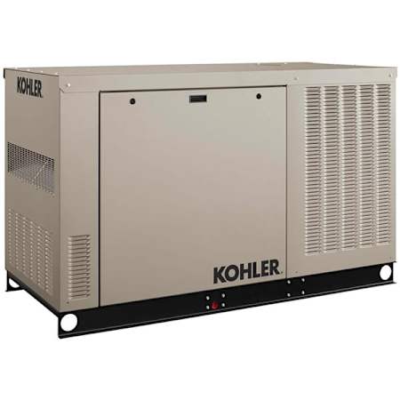 Kohler Power Systems RCLA Series 23kW (120 / 240V) Three-Phase Liquid Cooled Multi-Fuel Standby Generator N/A